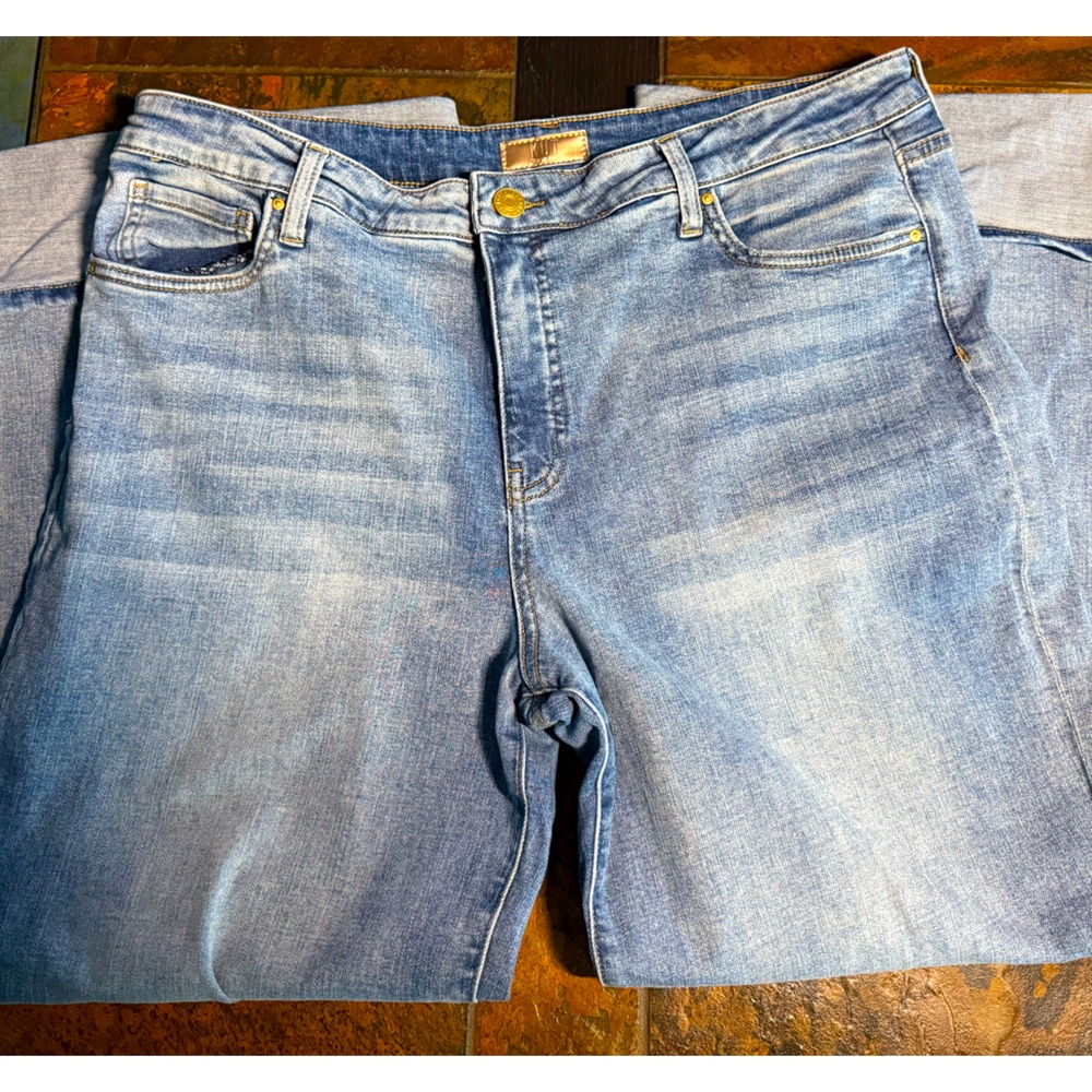 🤩 KUT from the KLOTH cuffed wide leg denim 🤩